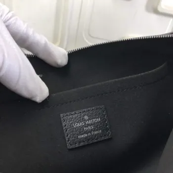 LV M62048 Louis Vuitton Daily Pouch Monogram Eclipse Canvas Bag M62942