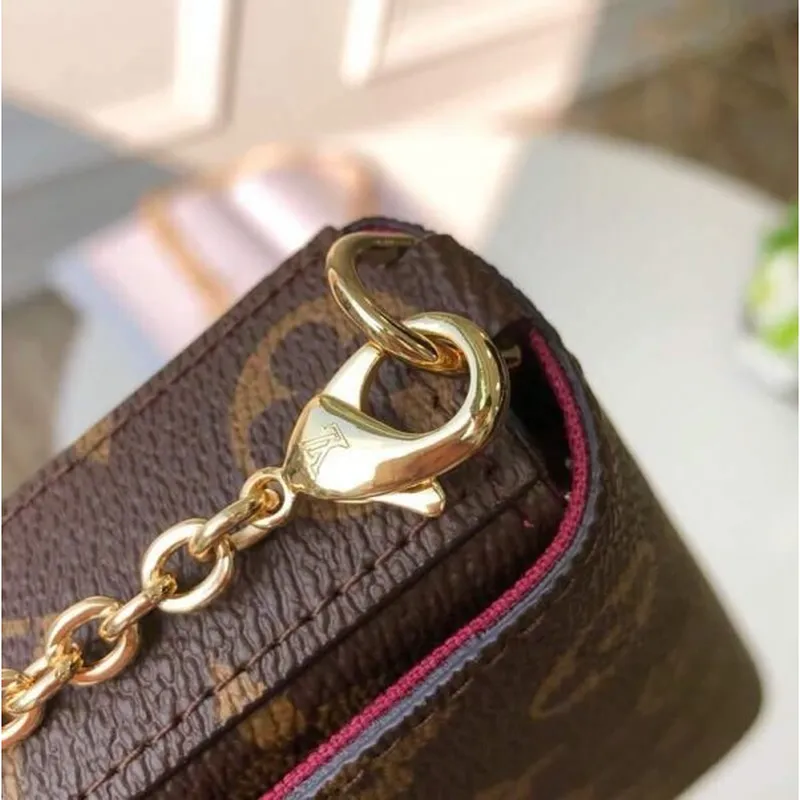LV M61276 Louis Vuitton Felicie Pochette Bag Monogram