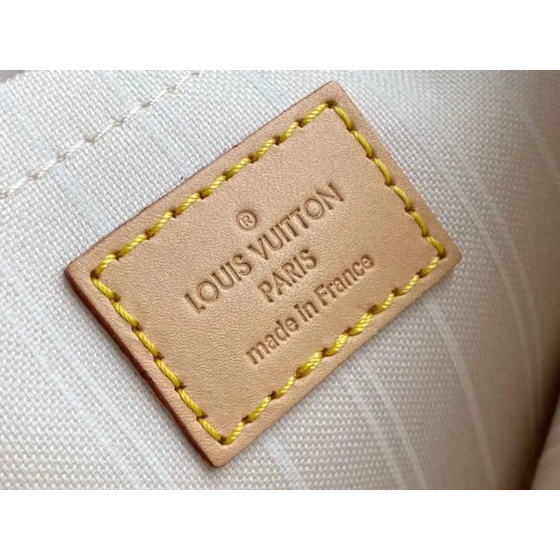 LV M57634 Louis Vuitton M57633 Multi Pochette Accessoires Bag Brume Gray