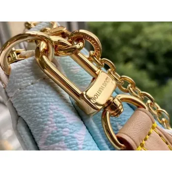 LV M57633 Louis Vuitton M57634 Multi Pochette Accessoires Bag Blue