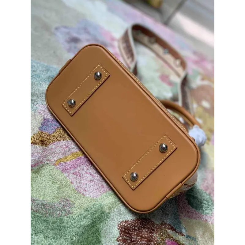 LV M57540 Louis Vuitton Alma BB Handbag Honey Gold