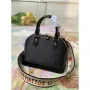 LV M57540 Louis Vuitton Alma BB Handbag Black