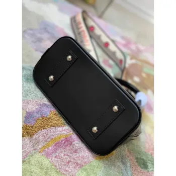 LV M57540 Louis Vuitton Alma BB Handbag Black