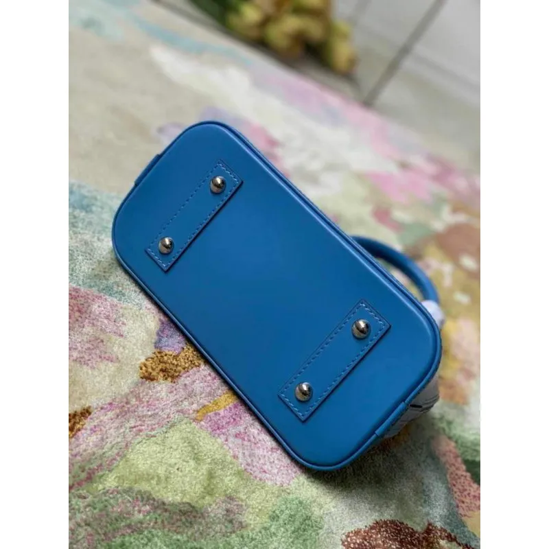 LV M57426 Louis Vuitton Alma BB Handbag Blue