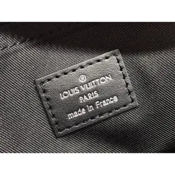 LV M57307 Louis Vuitton Steamer Messenger Bag Black