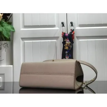 LV M57214 Louis Vuitton Twist one Handle PM Taurillon Leather Beige