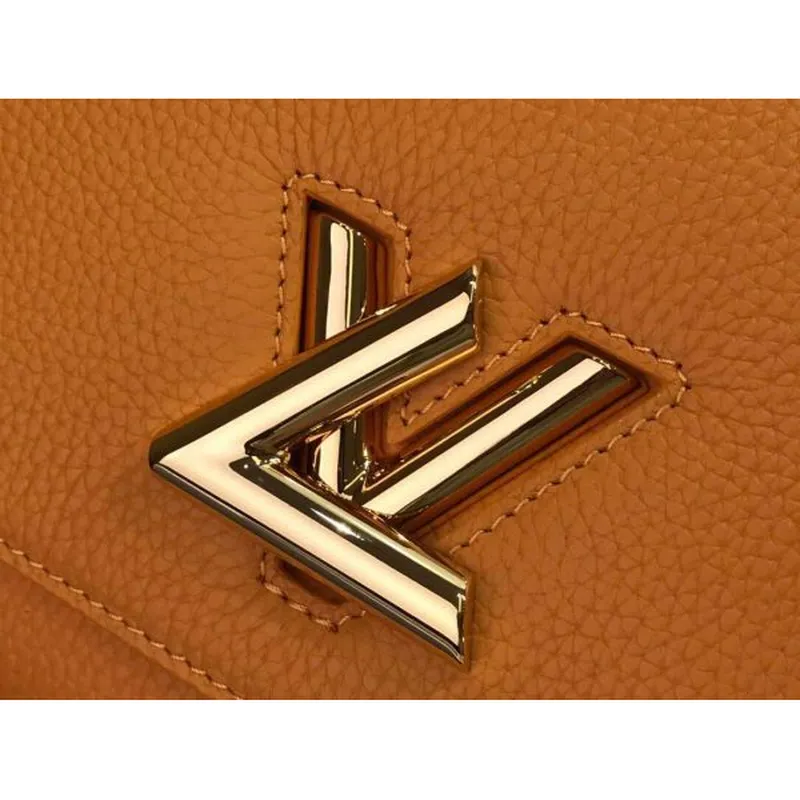 LV M57136 Louis Vuitton Twist one Handle PM M57093 Taurillon Leather Saffron