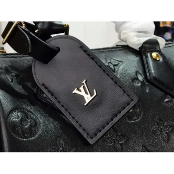 LV M57111 Louis Vuitton Speedy BB Handbag Black