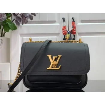 LV M57073 Louis Vuitton M57071 Lockme Chain Bag Black