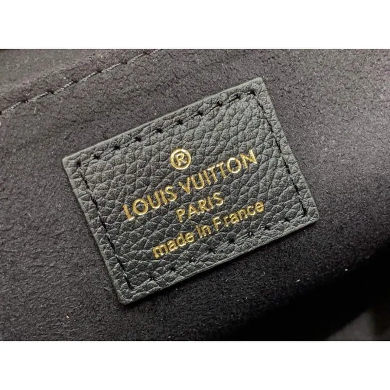 LV M57073 Louis Vuitton M57071 Lockme Chain Bag Black