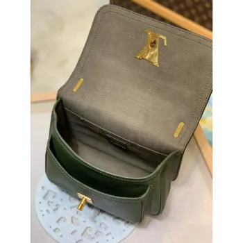 LV M57067 Louis Vuitton M57072 Lockme Chain PM Shoulder Bags in Monogram Green