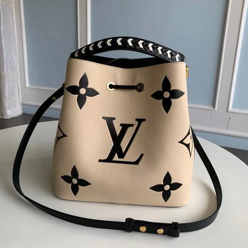 LV M56889 Louis Vuitton LV CRAFTY NéONOé MM M56888 Bag Cream