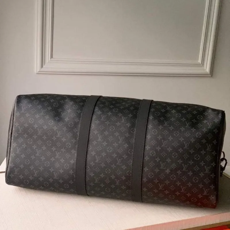 LV M56856 Louis Vuitton M56855 Keepall Bandouliere 50 Monogram M41416 Eclipse coated