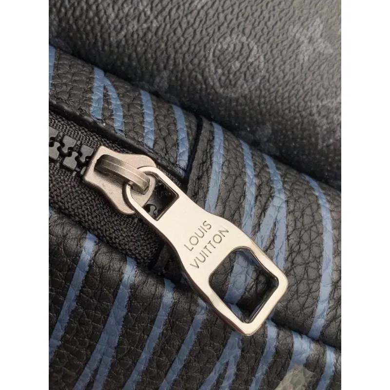 LV M56853 Louis Vuitton Backpack Shoulders Tote Bag Damier Graphite Black