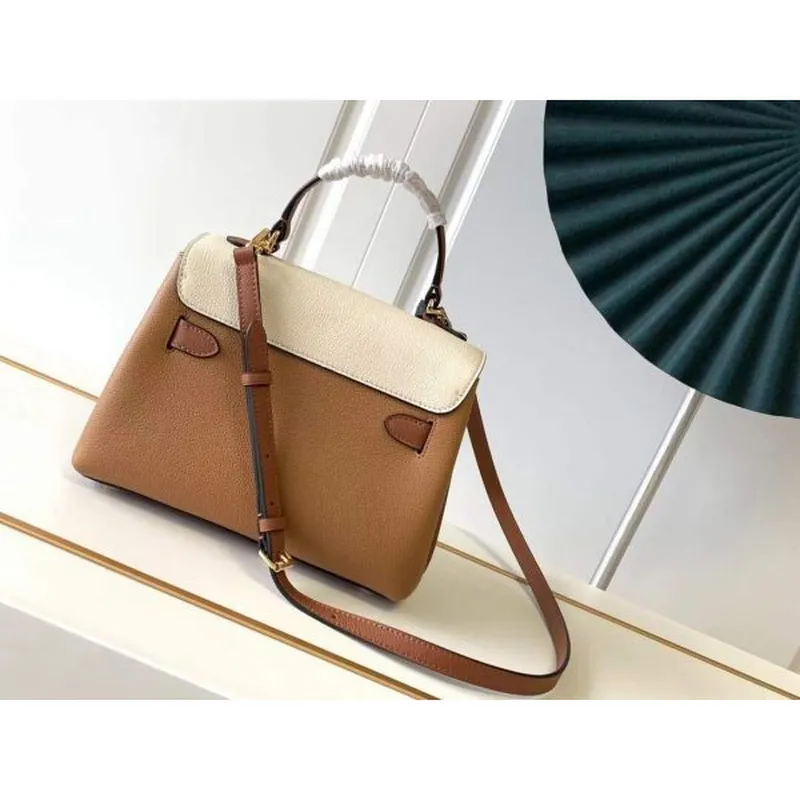 LV M56645 Louis Vuitton Lockme Ever BB Handbag M56321 Caramel Brown