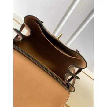 LV M56645 Louis Vuitton Lockme Ever BB Handbag M56321 Caramel Brown