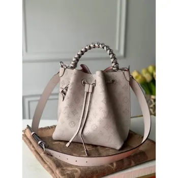 LV M55799 Louis Vuitton Muria Mahina M55800 Bag Galet Gray
