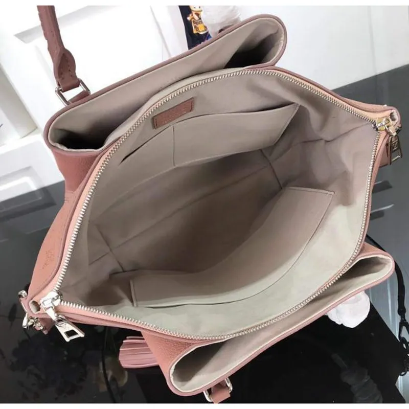 LV M55030 Louis Vuitton Haumea Mahina Bag M55031 Magnolia Pink