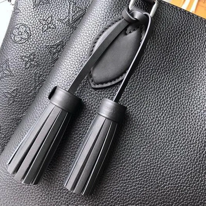 LV M55029 Louis Vuitton Haumea Mahina Bag M55031 Magnolia Black