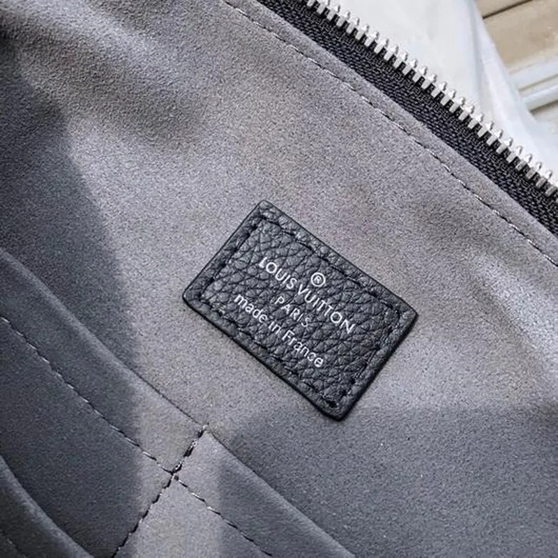 LV M55029 Louis Vuitton Haumea Mahina Bag M55031 Magnolia Black