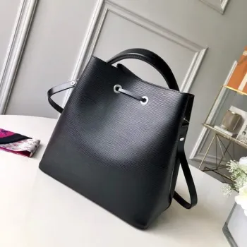LV M54366 Louis Vuitton NéONOé MM Epi Bag Black