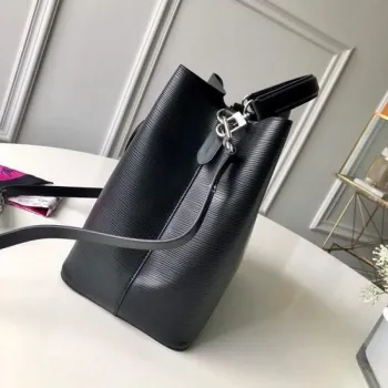 LV M54366 Louis Vuitton NéONOé MM Epi Bag Black