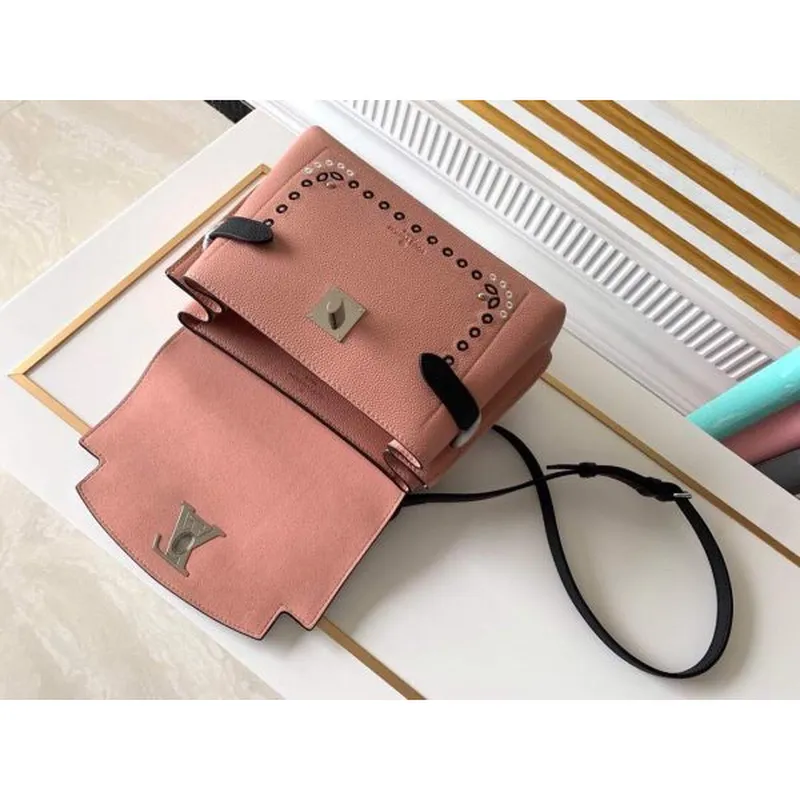 LV M53950 Louis Vuitton Lockme Ever BB Handbag M56645 Pink