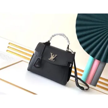 LV M53937 Louis Vuitton Lockme Ever BB Handbag Black