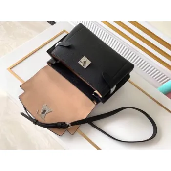 LV M53937 Louis Vuitton Lockme Ever BB Handbag Black