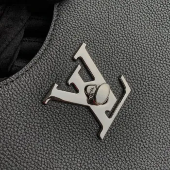 LV M52776 Louis Vuitton Lockme Hobo Bag M44330 Soft calfskin Black