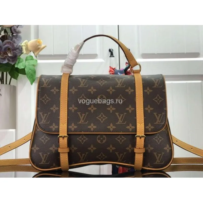 LV M51158 Louis Vuitton Marelle Satchel Bag 3way Backpack Monogram Bag