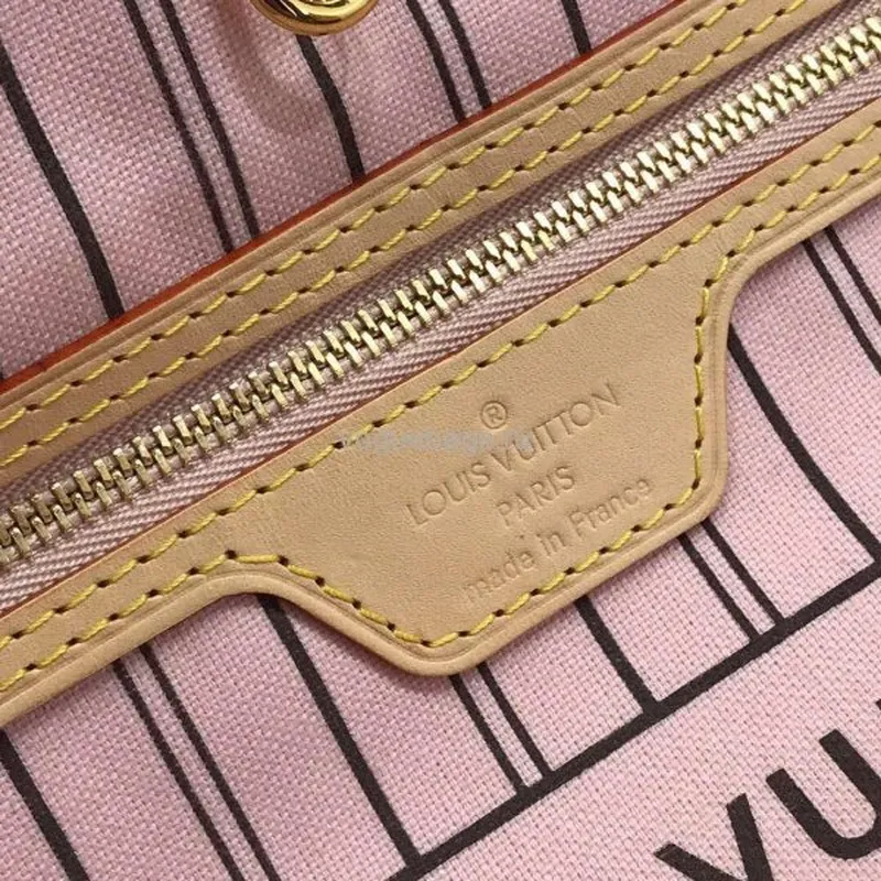 LV M50366 Louis Vuitton Neverfull MM Monogram M41178 Bag Pink