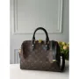 LV M48285 Louis Vuitton Speedy Bandouliere 25 Bag Monogram Canvas M41113 Black