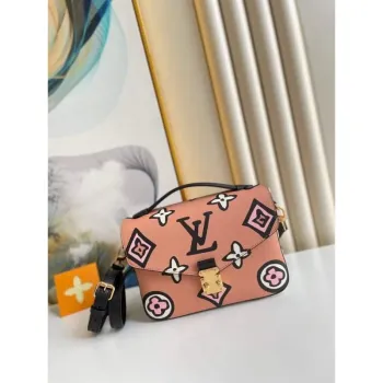 LV M45823 Louis Vuitton M45596 Pochette Metis Bag Arizona Beige