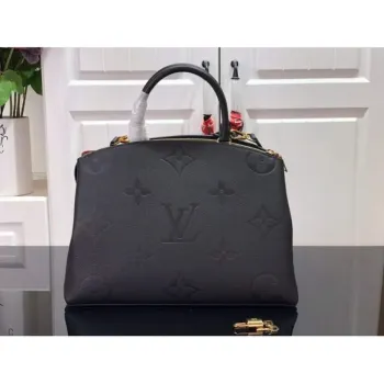 LV M45811 Louis Vuitton Grand Palais Monogram Tote Bag Black M45833