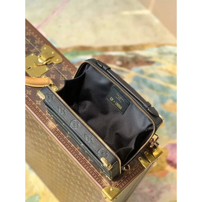LV M45785  Louis Vuitton LVxNBA Handle Trunk Monogram M57971 Black