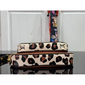 LV M45777 Louis Vuitton M80447 M80399 Multi Pochette Accessoires Bag Tan