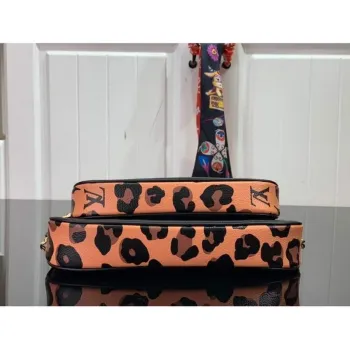 LV M45777 Louis Vuitton M80447 M80399 Multi Pochette Accessoires Bag Black