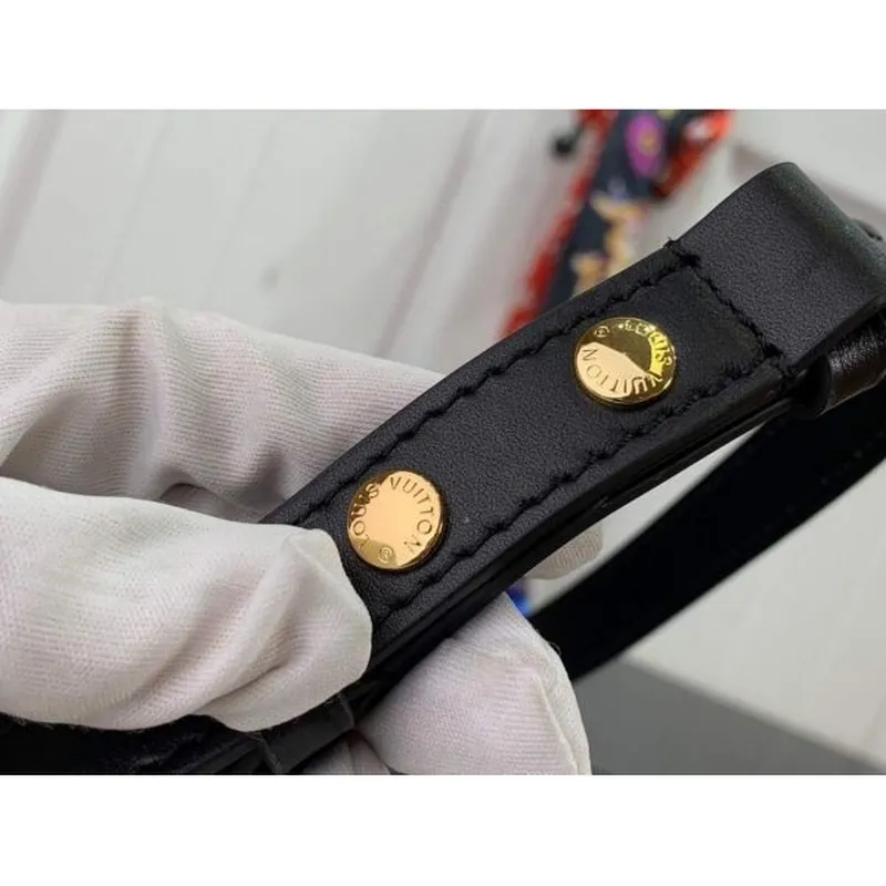 LV M45777 Louis Vuitton M80447 M80399 Multi Pochette Accessoires Bag Black