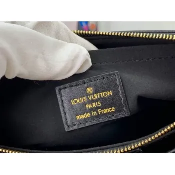 LV M45777 Louis Vuitton M80447 M80399 Multi Pochette Accessoires Bag Black