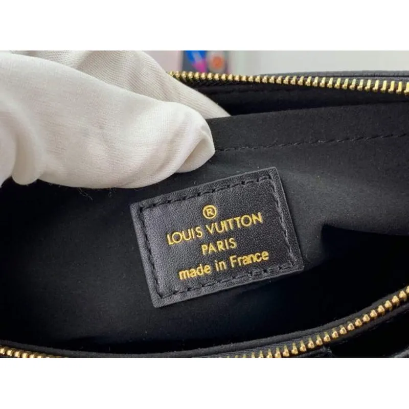 LV M45777 Louis Vuitton M80447 M80399 Multi Pochette Accessoires Bag Black