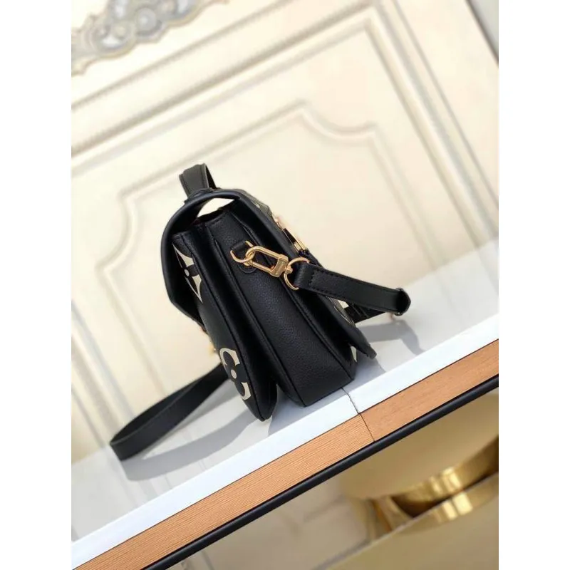 LV M45773 Louis Vuitton Pochette Métis M45596 Bag Black Beige