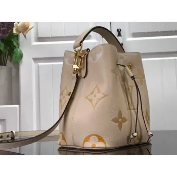 LV M45716 Louis Vuitton NéONOé BB M45709 Bag Cream Saffron