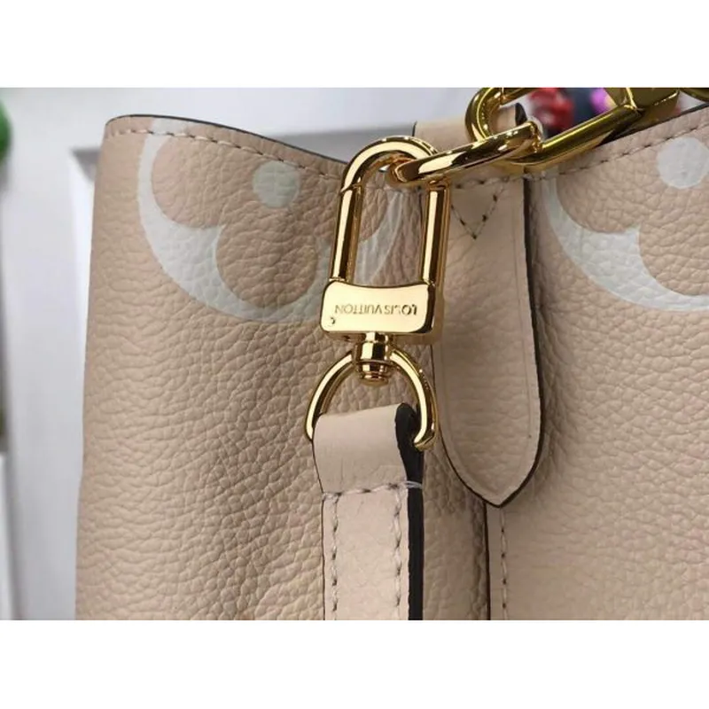 LV M45716 Louis Vuitton NéONOé BB M45709 Bag Cream Saffron