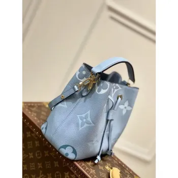 LV M45709 Louis Vuitton NéONOé BB Bag Summer Blue