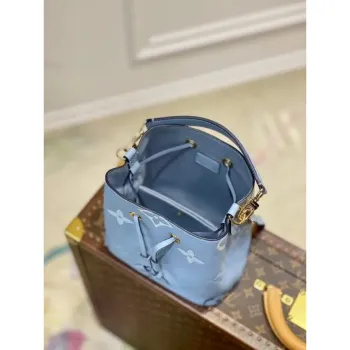LV M45709 Louis Vuitton NéONOé BB Bag Summer Blue