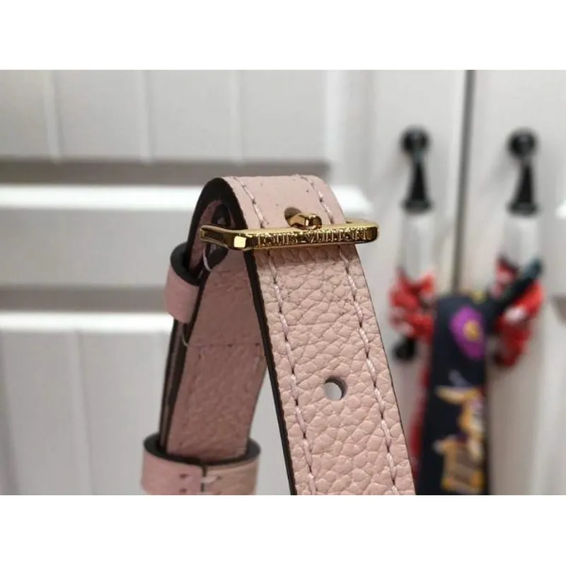 LV M45697 Louis Vuitton Marshmallow Bag M45698 Bouton De Rose Pink