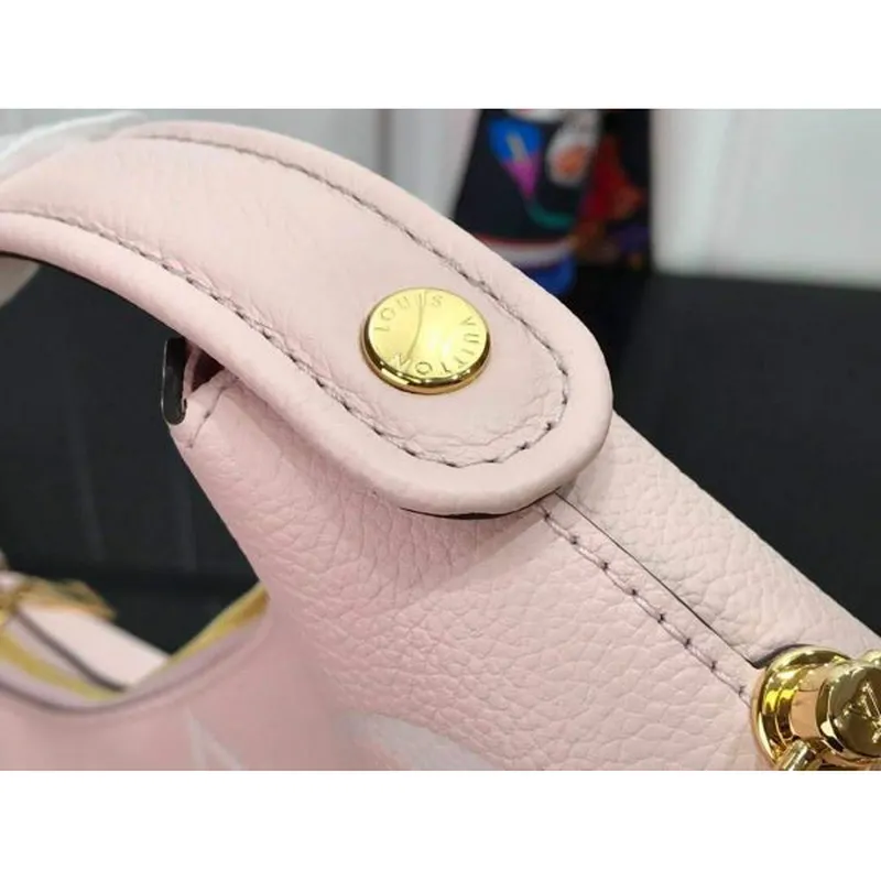 LV M45697 Louis Vuitton Marshmallow Bag M45698 Bouton De Rose Pink