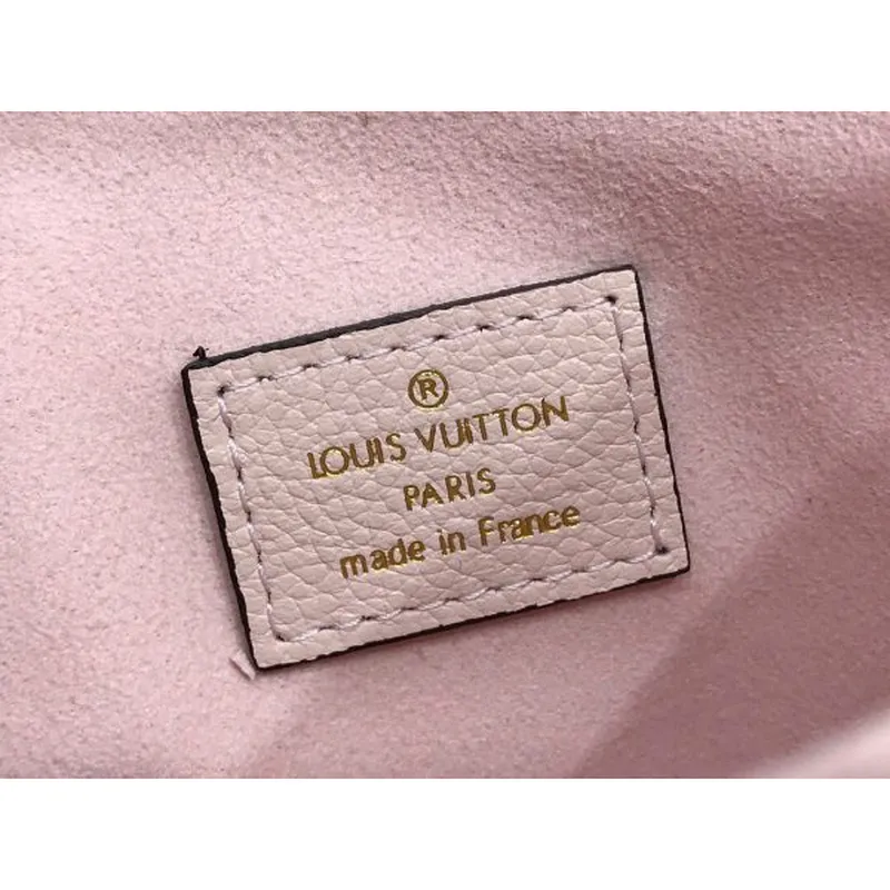 LV M45697 Louis Vuitton Marshmallow Bag M45698 Bouton De Rose Pink
