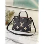 LV M45659 Louis Vuitton M45654 Onthego Pm Tote Bag Black